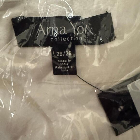 ARNA YORK Emelia Boho Peasant White Maxi Dress, NWT! Size 26/28 - Picture 8 of 9